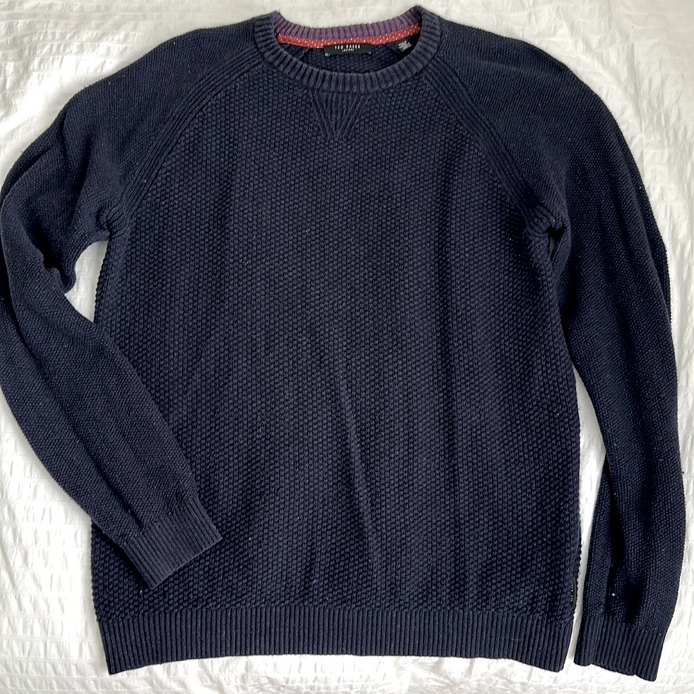 Ted Baker London Knit Crew Neck Sweater.